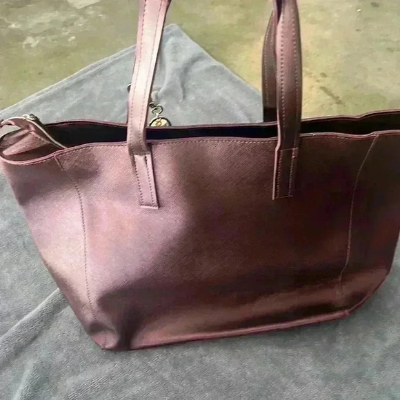 Bath & Body Works Maroon Tote - Picture 3 of 3